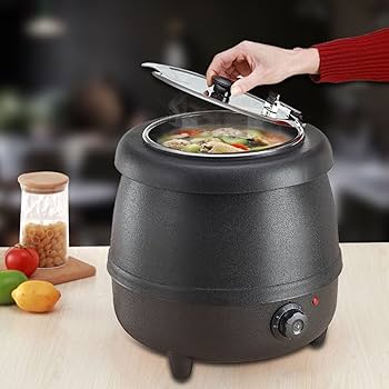 Amazon.co.jp: 10L食品用スープ釜ウォーマー, 業務用電気式